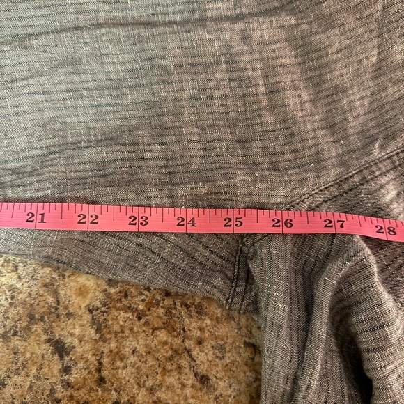 Anthropologie Hei Hei Linen Cropped Pants XXS - Picture 7 of 7